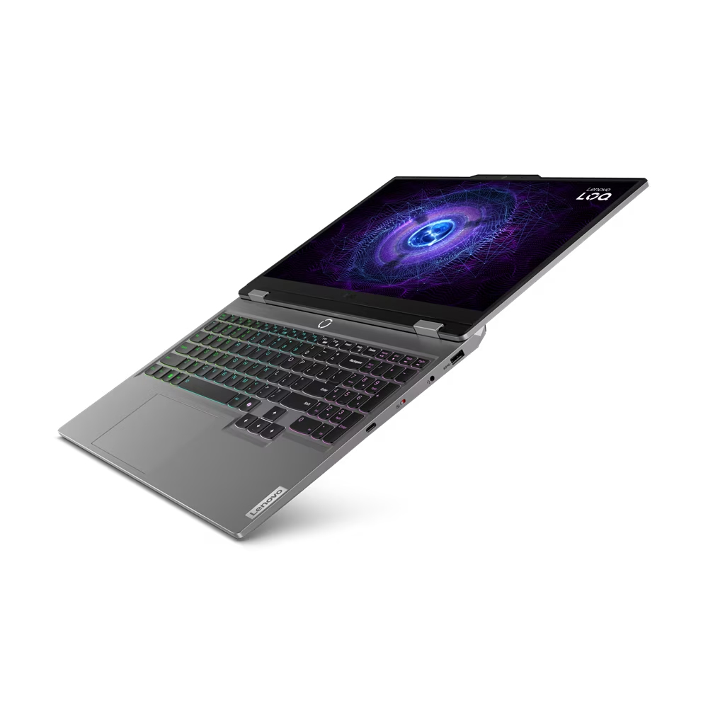 Máy tính xách tay Lenovo LOQ-15IAX9-83GS000RVN [Core i5-12450HX/16GD5(2*8GB)/512GSSD/15.6FHD-144Hz/WL/BT/4C/6G_RTX4050/W11SL/LKB/2Y/Xám]