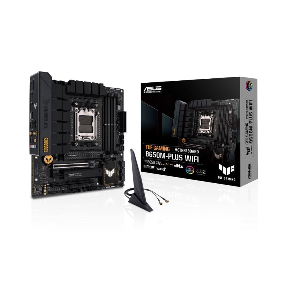 Bo mạch chủ Asus TUF GAMING B650M-PLUS WIFI DDR5 (4 khe ram)