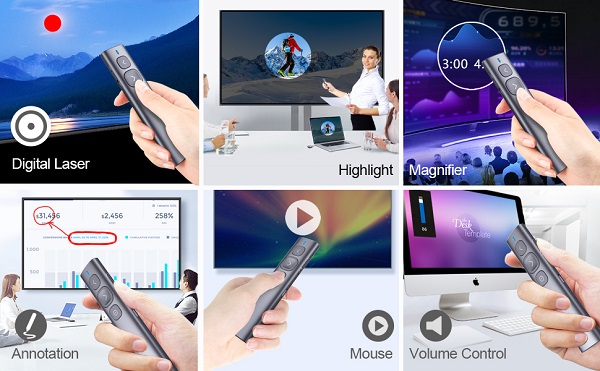 Bút trình chiếu kỹ thuật số dùng cho màn hình Led Norwii N95S Pro