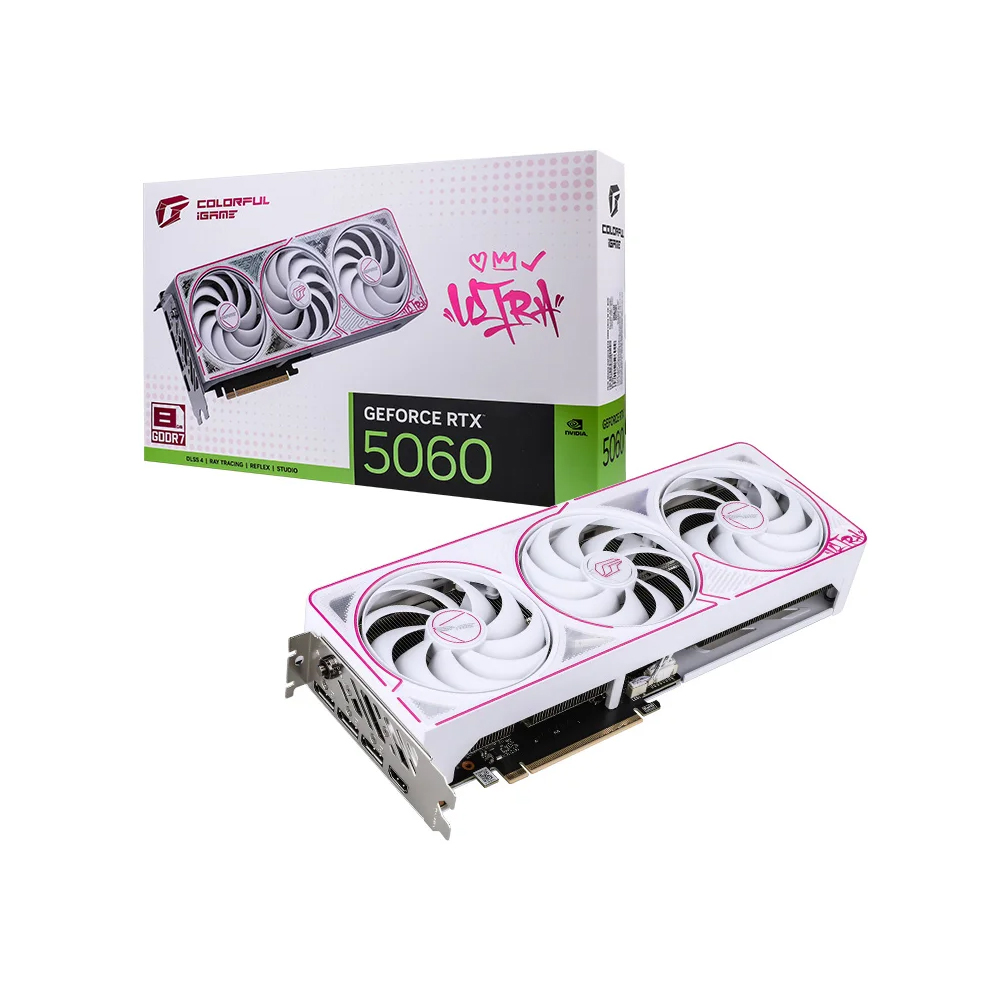 Card Màn Hình VGA Colorful iGame GeForce RTX 5060 Ultra W OC 8GB-V
