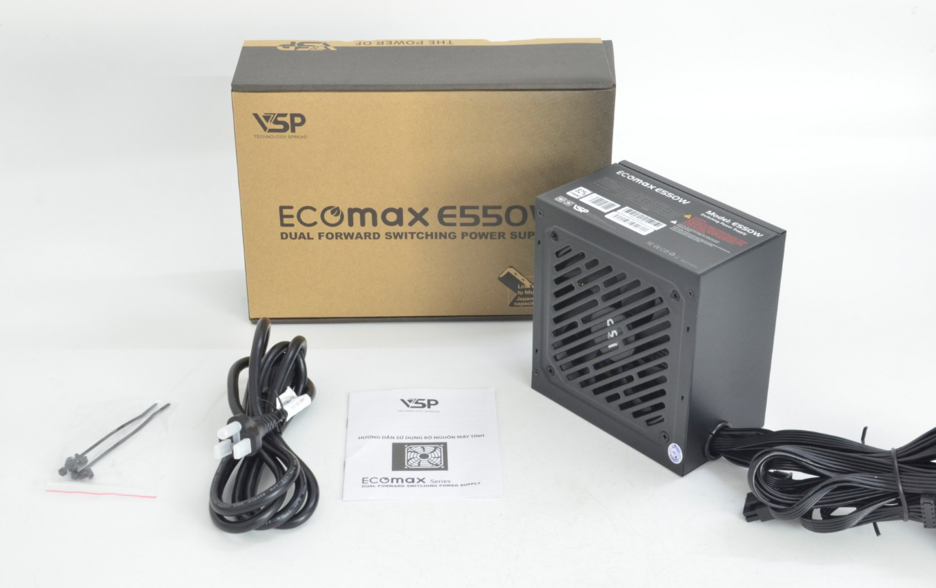 Nguồn VSP Ecomax E550W