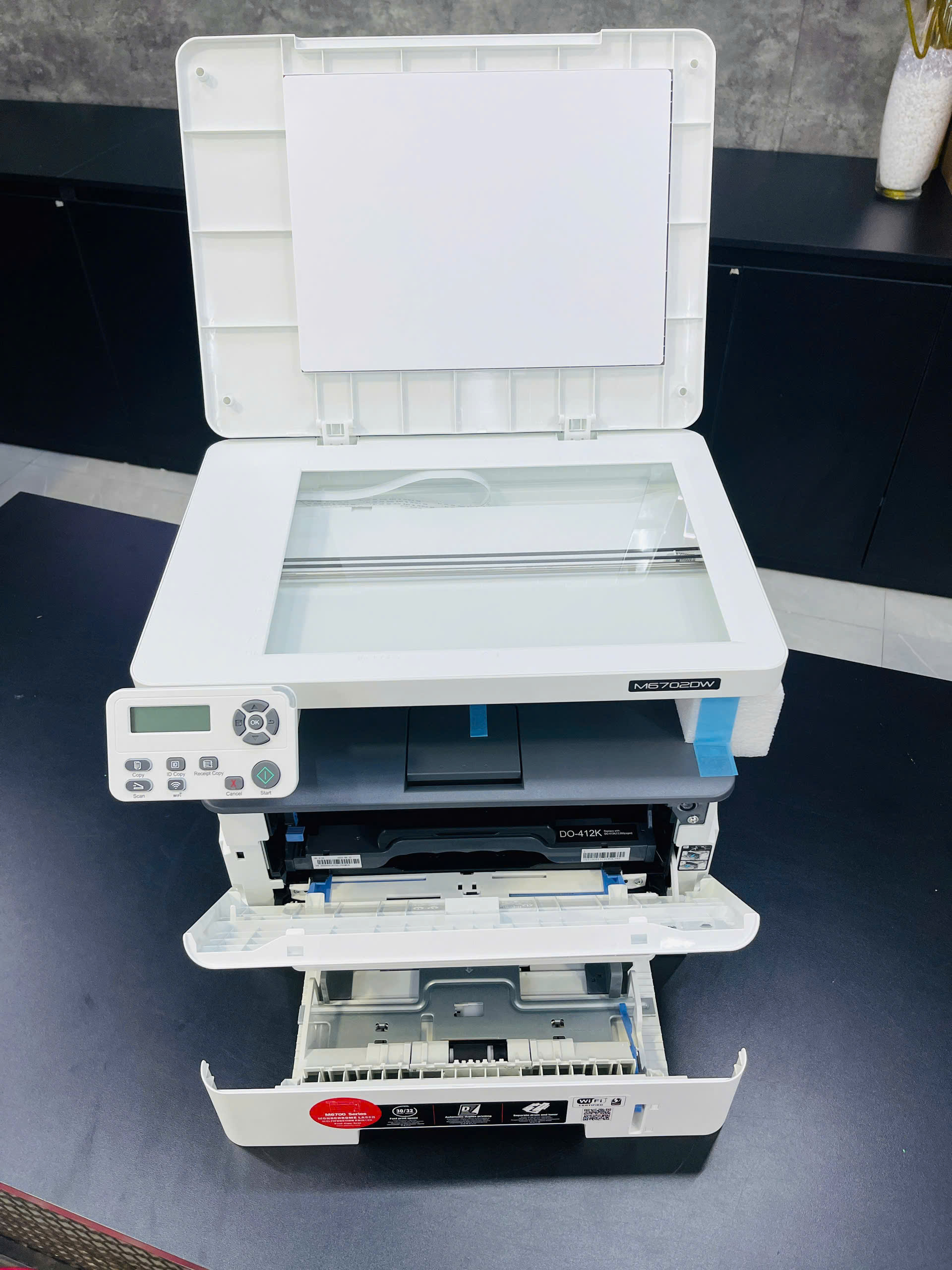 Máy in laser đen trắng PANTUM M6702DW (A4/A5/ In/ Copy/ Scan/ Đảo mặt/ USB/ WIFI