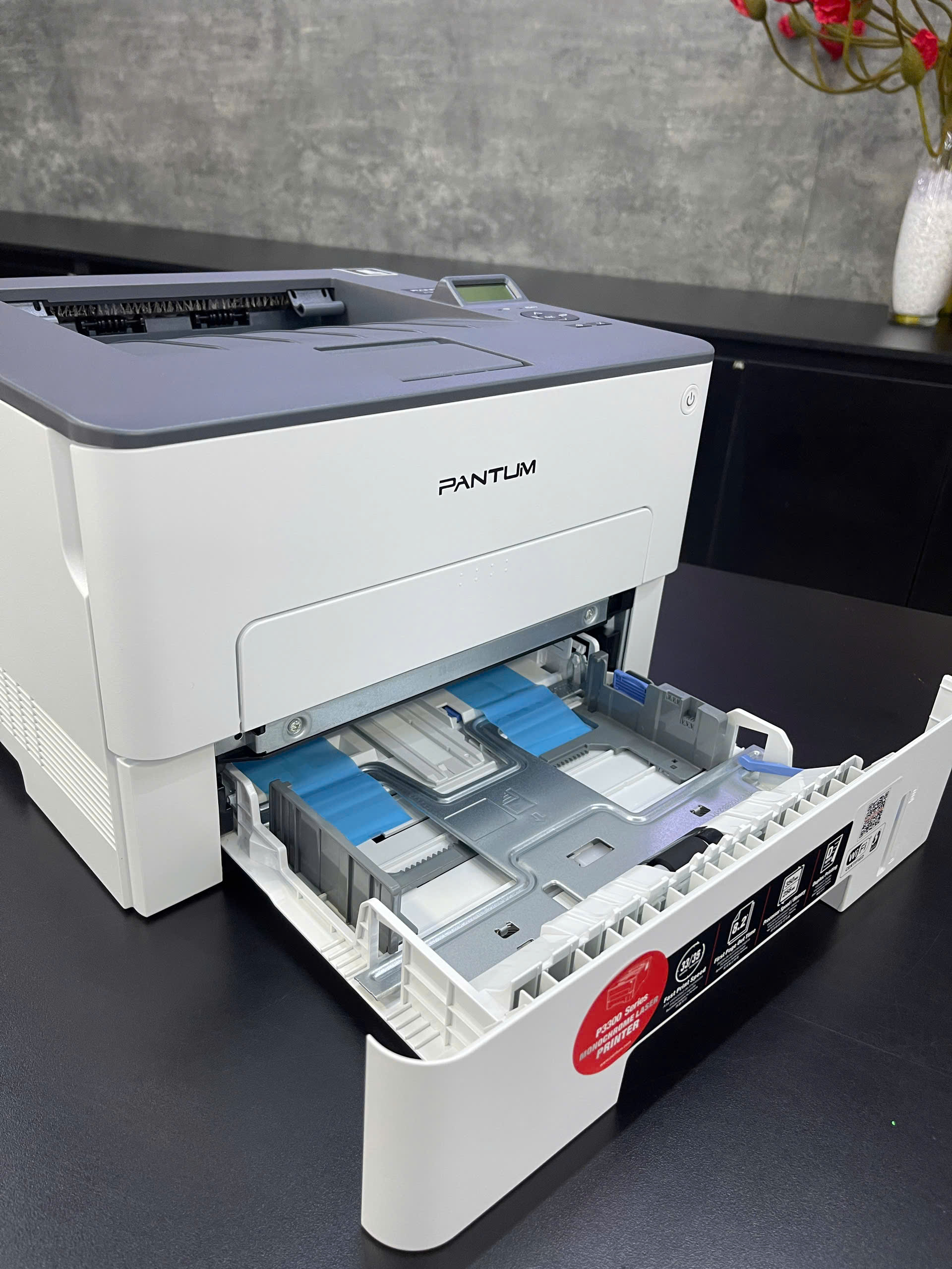 Máy in Laser đen trắng Pantum P3302DW (In đảo mặt | A4| A5| USB| LAN| WIFI)