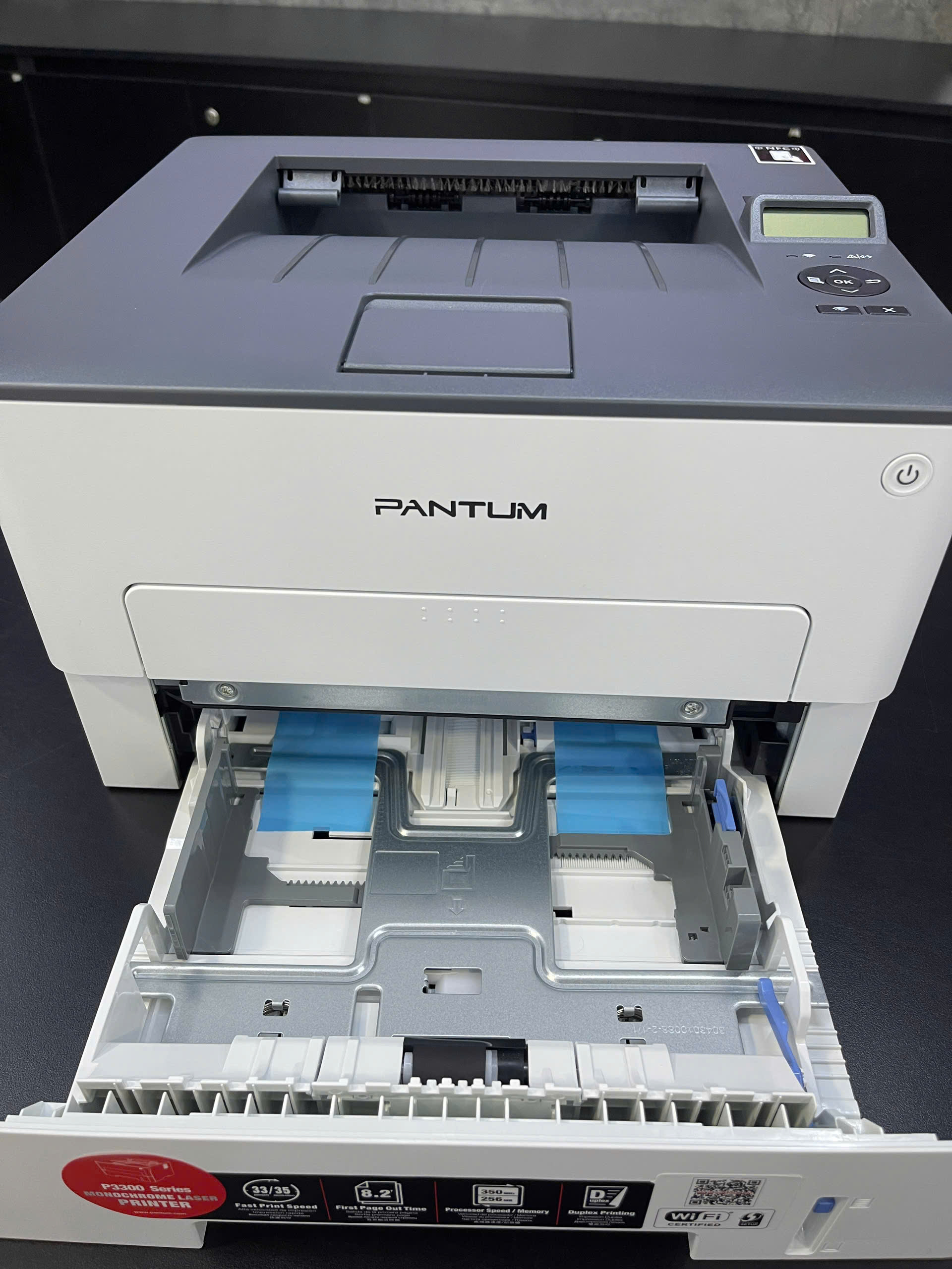 Máy in Laser đen trắng Pantum P3302DW (In đảo mặt | A4| A5| USB| LAN| WIFI)