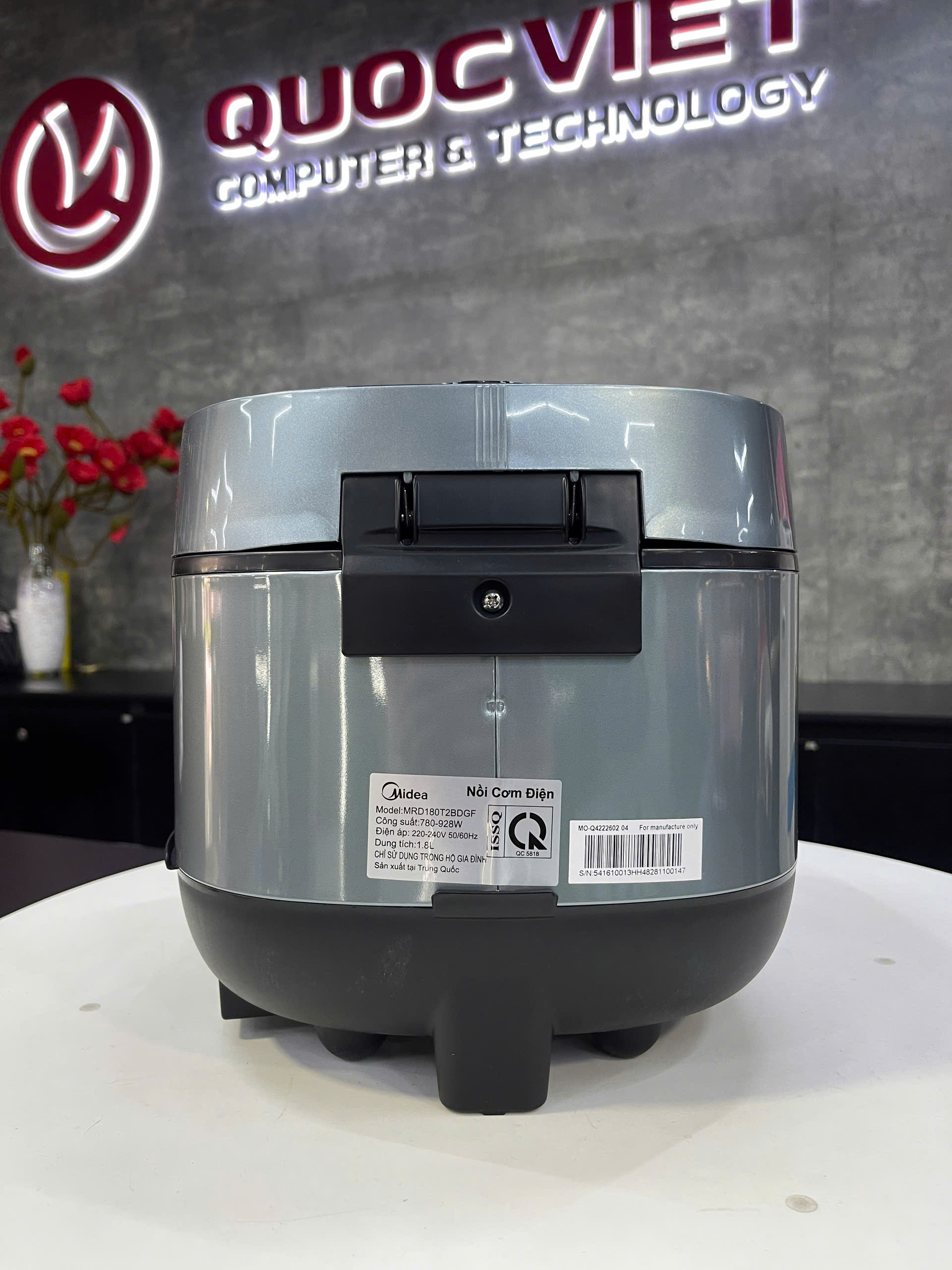 Nồi cơm điện Midea 1.8L Lít MRD180T2BDGF