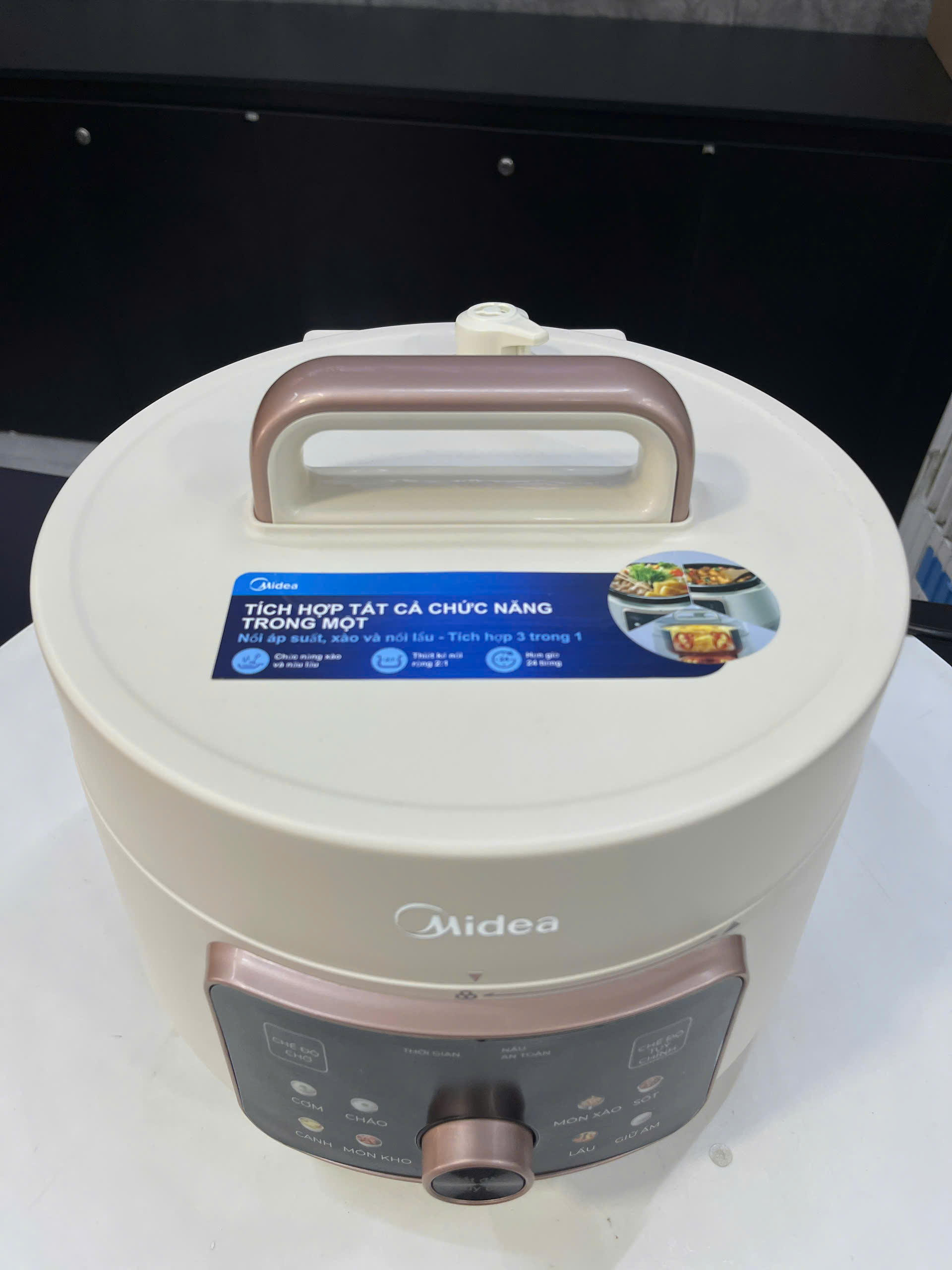 Nồi áp suất điện cơ 4L Midea MPC40110APA