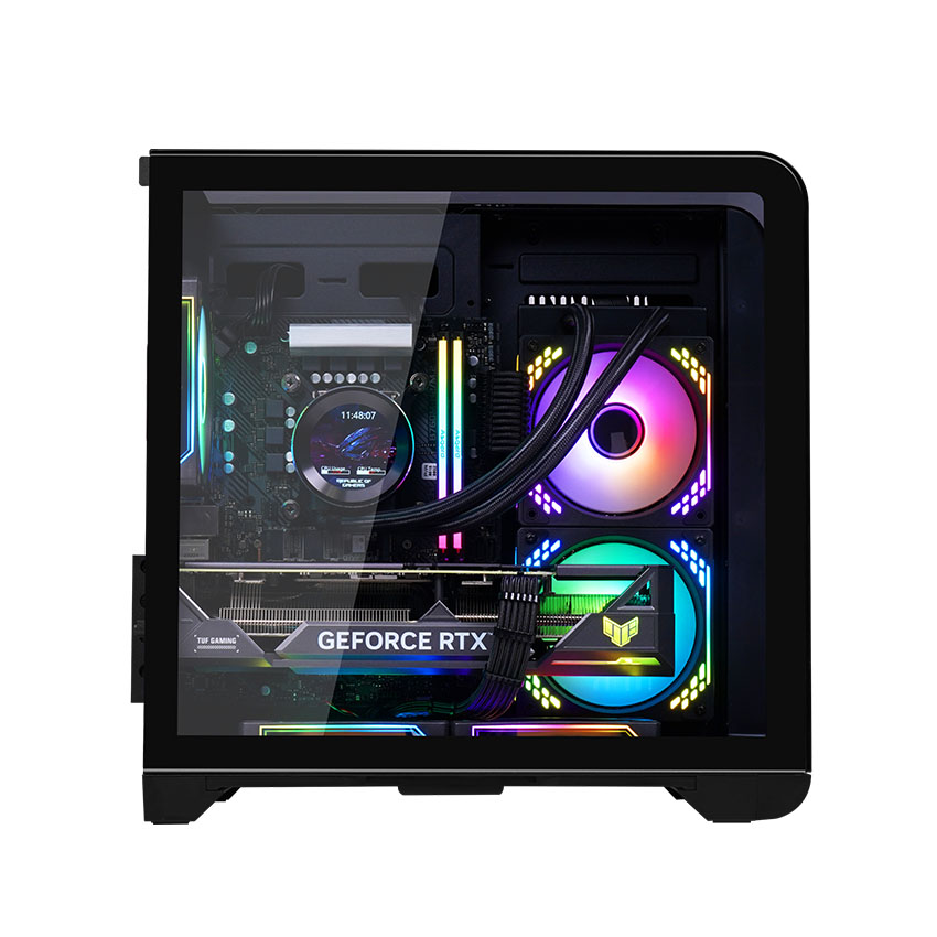 Vỏ máy tính MIK BARBATOS M BLACK (Mini Tower/ M-ATX/ Đen)