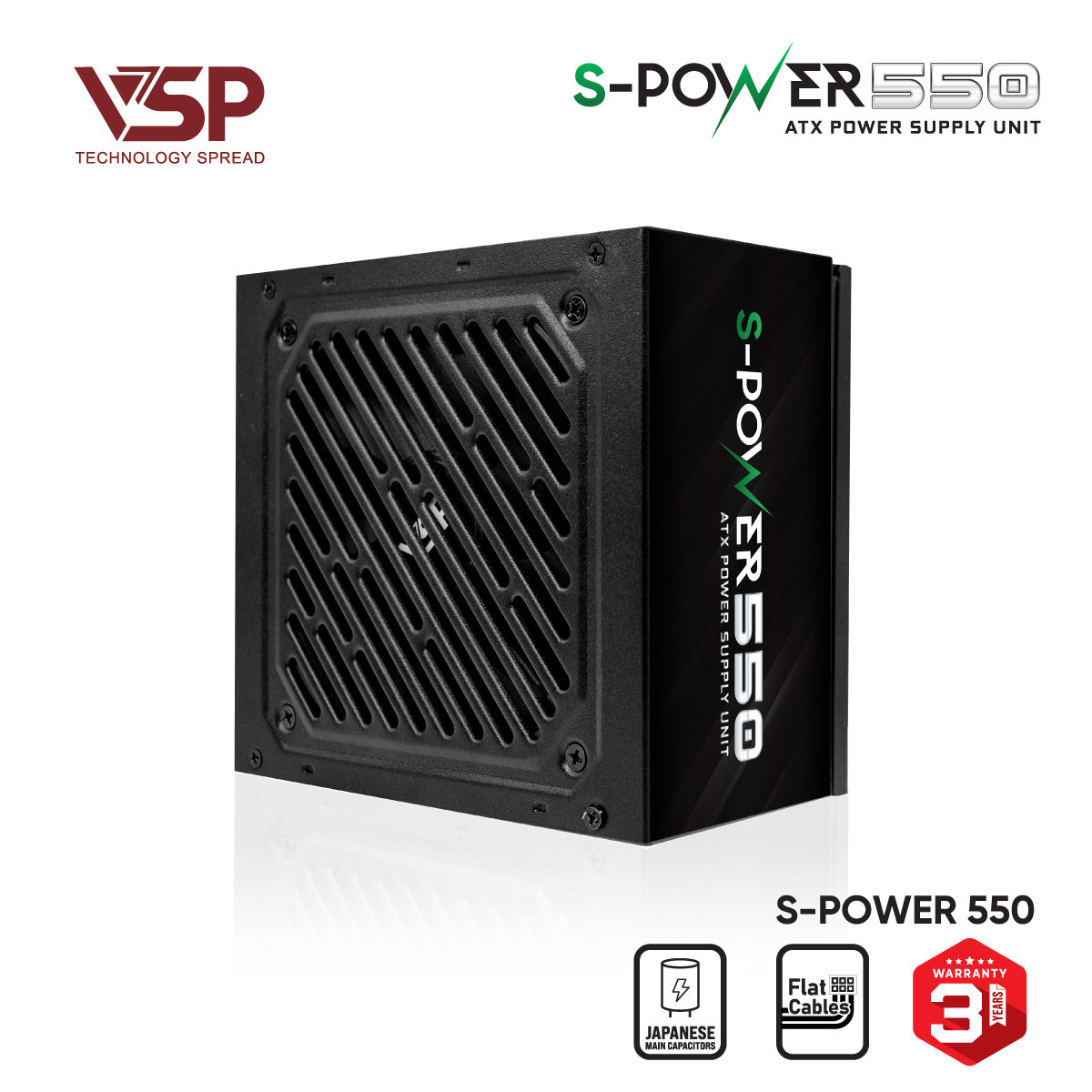 Nguồn VSP S-POWER 550W