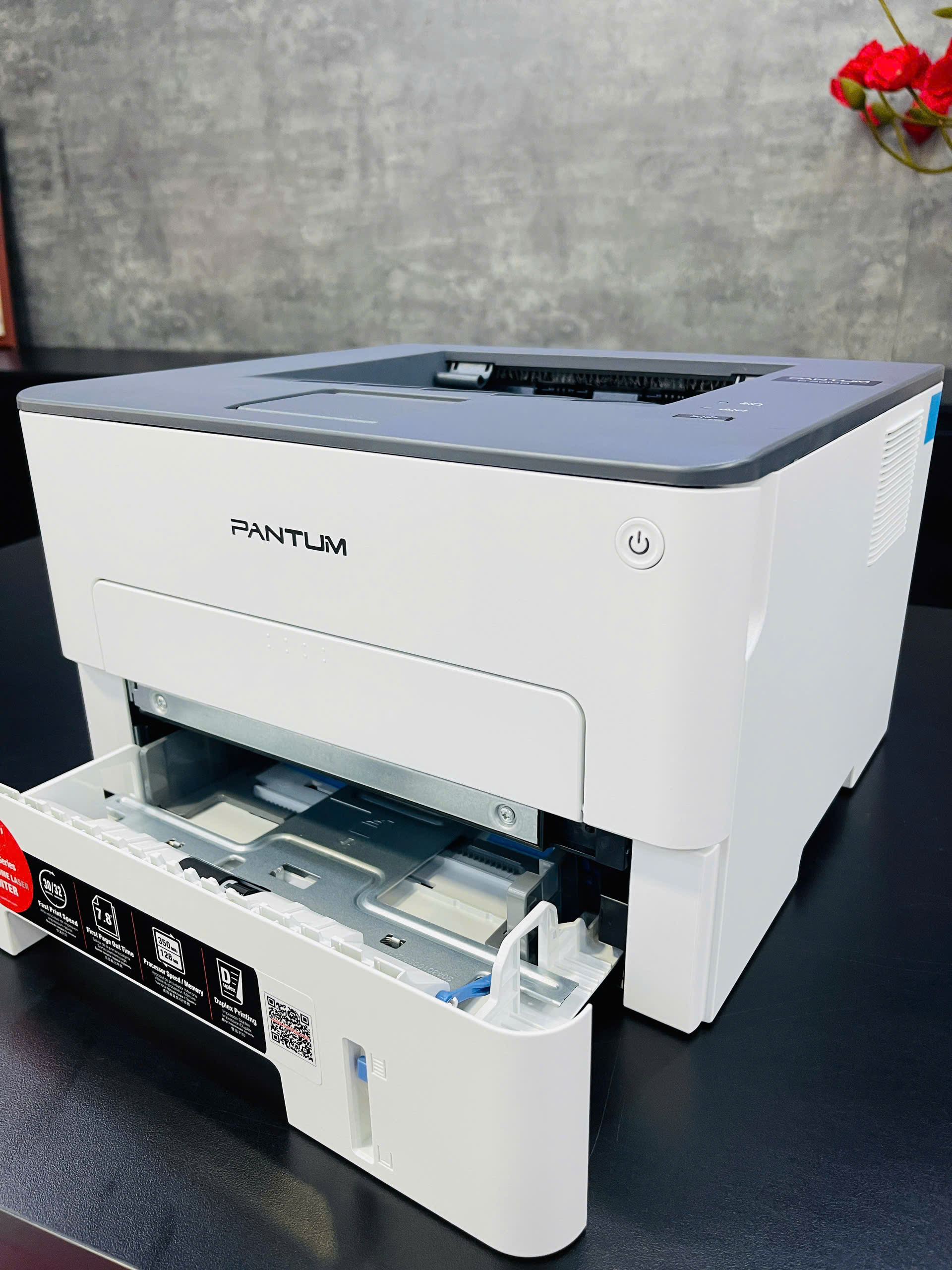 Máy in laser đen trắng Pantum P3010D (In đảo mặt| A4| A5| USB)