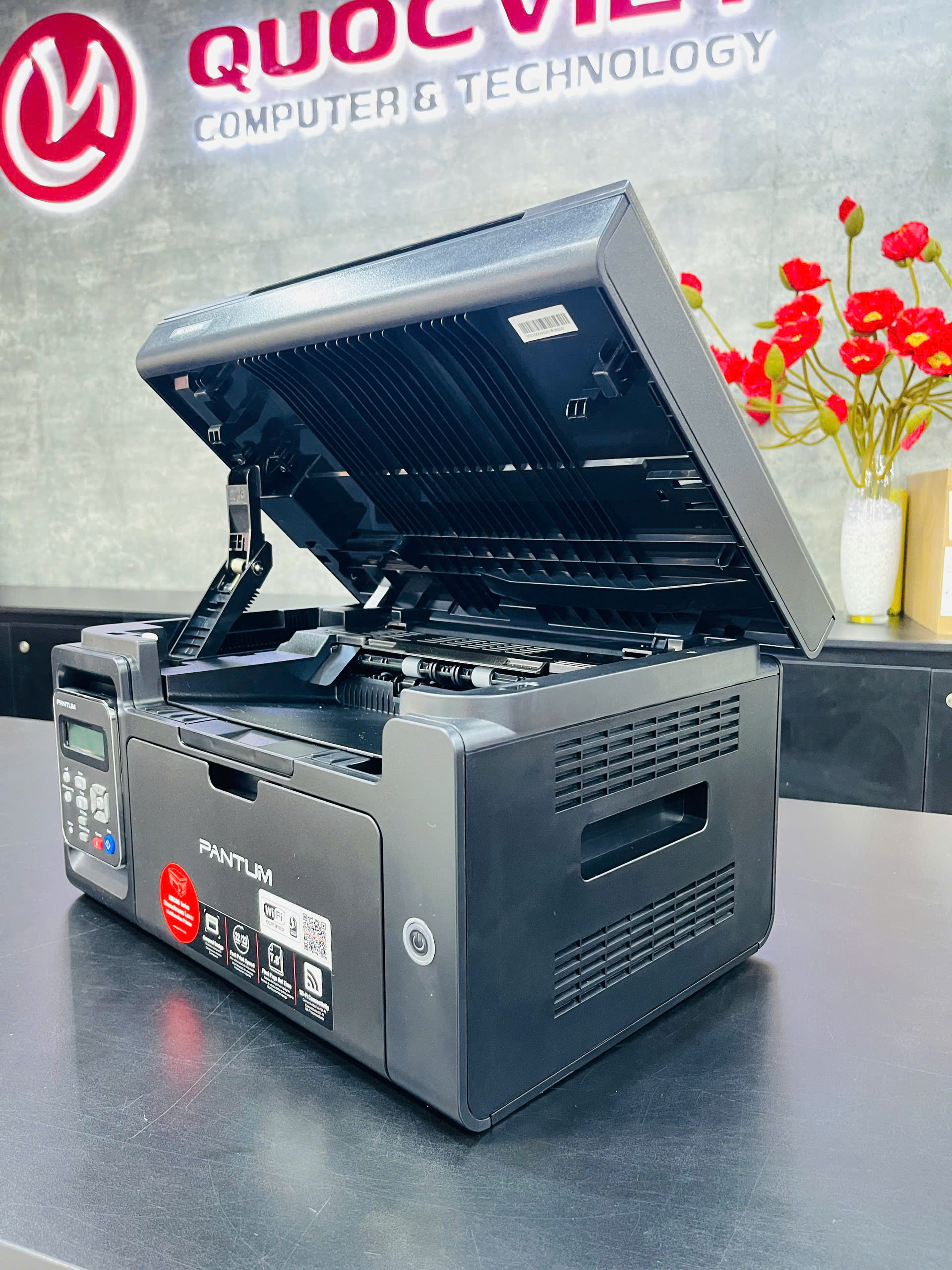 Máy in laser đen trắng Pantum M6508NW (A4/A5/ In/ Copy/ Scan/ USB/ WIFI)