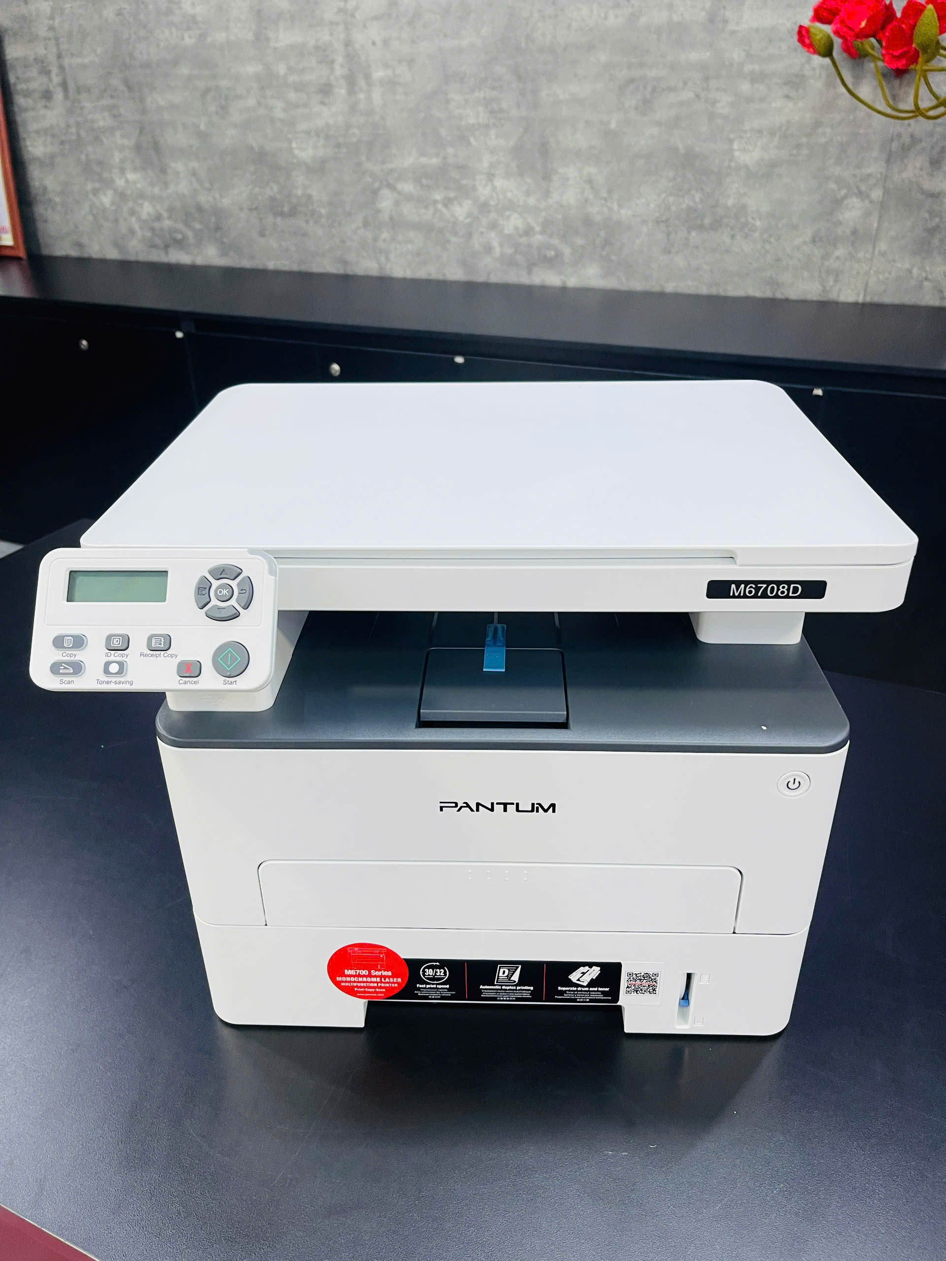 Máy in laser đen trắng PANTUM M6708D (A4/A5/ In/ Copy/ Scan/ Đảo mặt)