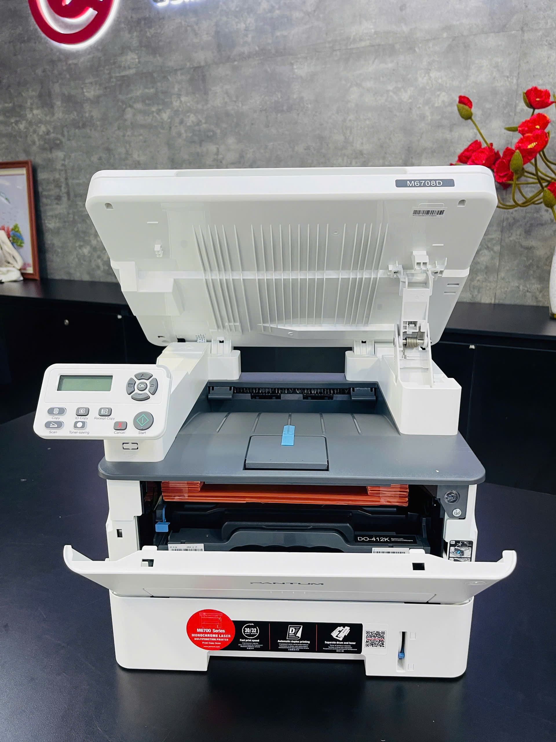 Máy in laser đen trắng PANTUM M6708D (A4/A5/ In/ Copy/ Scan/ Đảo mặt)