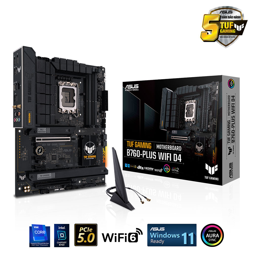 Mainboard Asus TUF GAMING B760M-PLUS WIFI DDR4