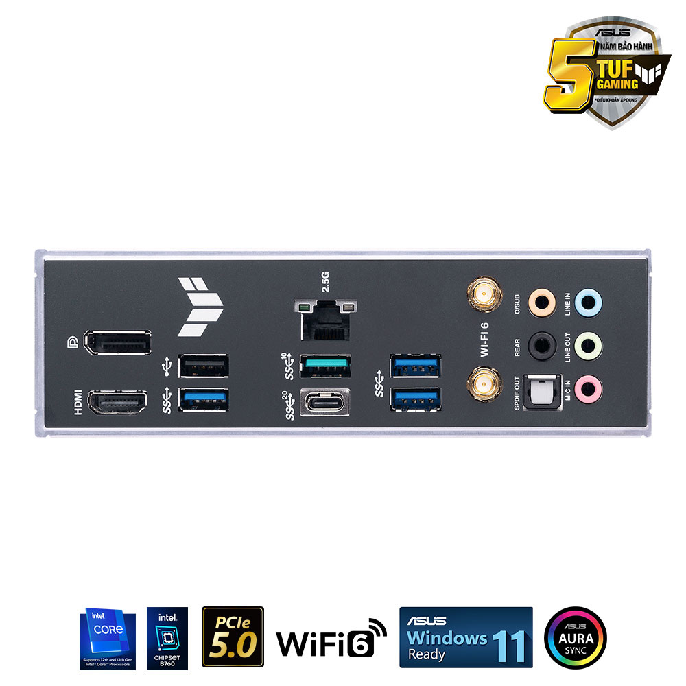 Mainboard Asus TUF GAMING B760M-PLUS WIFI DDR4