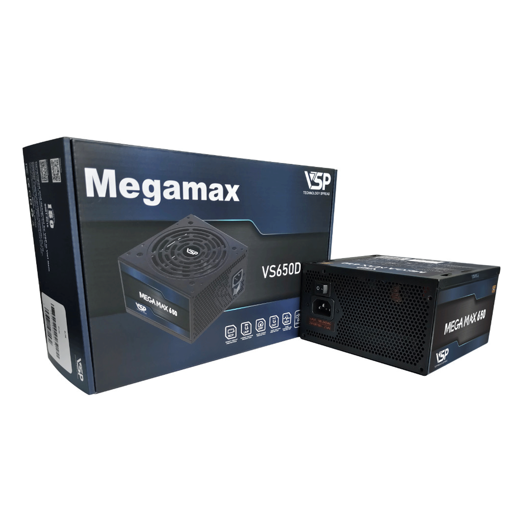 Nguồn VSP Megamax VS650D 650W