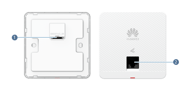 Bộ phát Wi-Fi 6 gắn tường Huawei eKitEngine AP162E