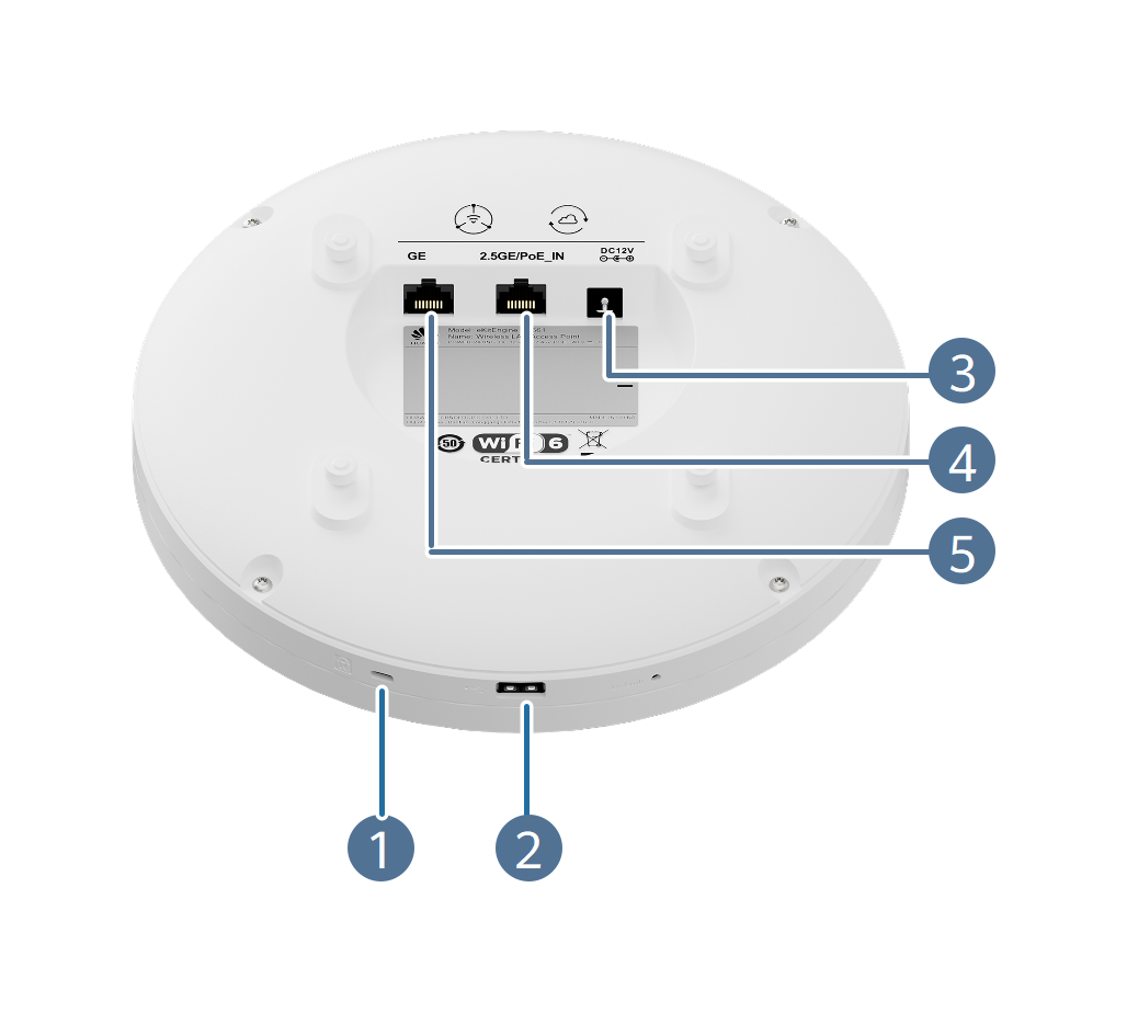 Bộ phát WiFi 6 Huawei eKitEngine AP661, 2 băng tần, tốc độ cao