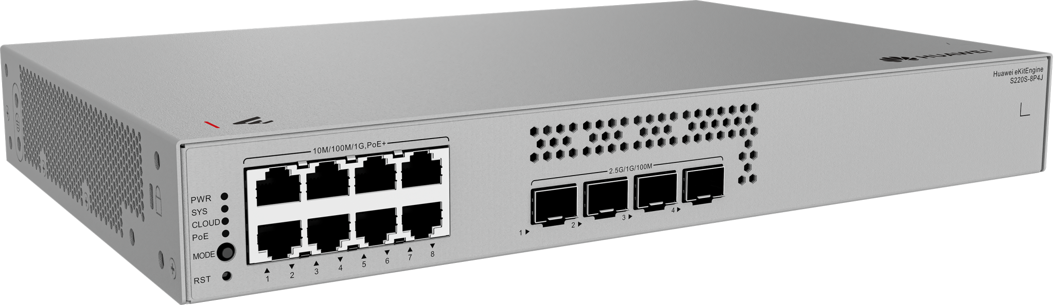 Thiết bị chuyển mạch Switch Huawei S220S-8P4J