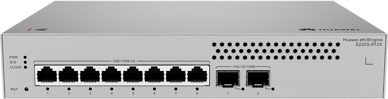 Thiết bị chuyển mạch Switch Huawei S220S-8T2X