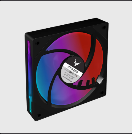 Quạt tản nhiệt CENTAUR CT-8400 ĐEN(cần lắp kèm Hub)