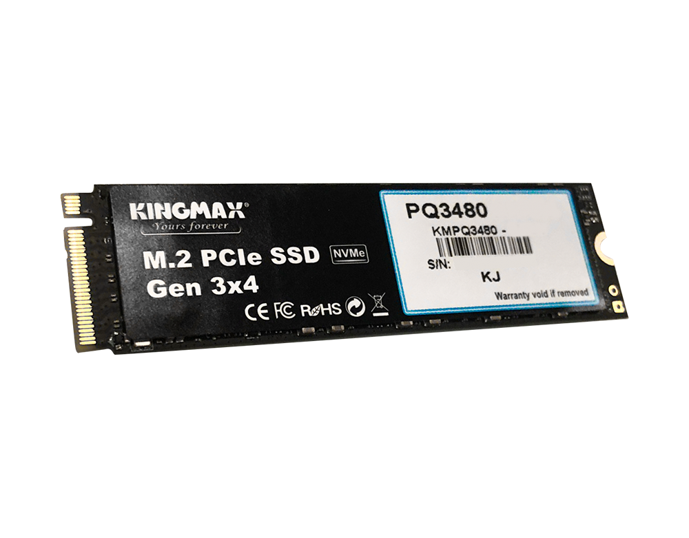 Ổ cứng SSD Kingmax PQ3480 512Gb (NVMe PCIe/ Gen3x4 M2.2280/ 2500MB/s/ 2100MB/s