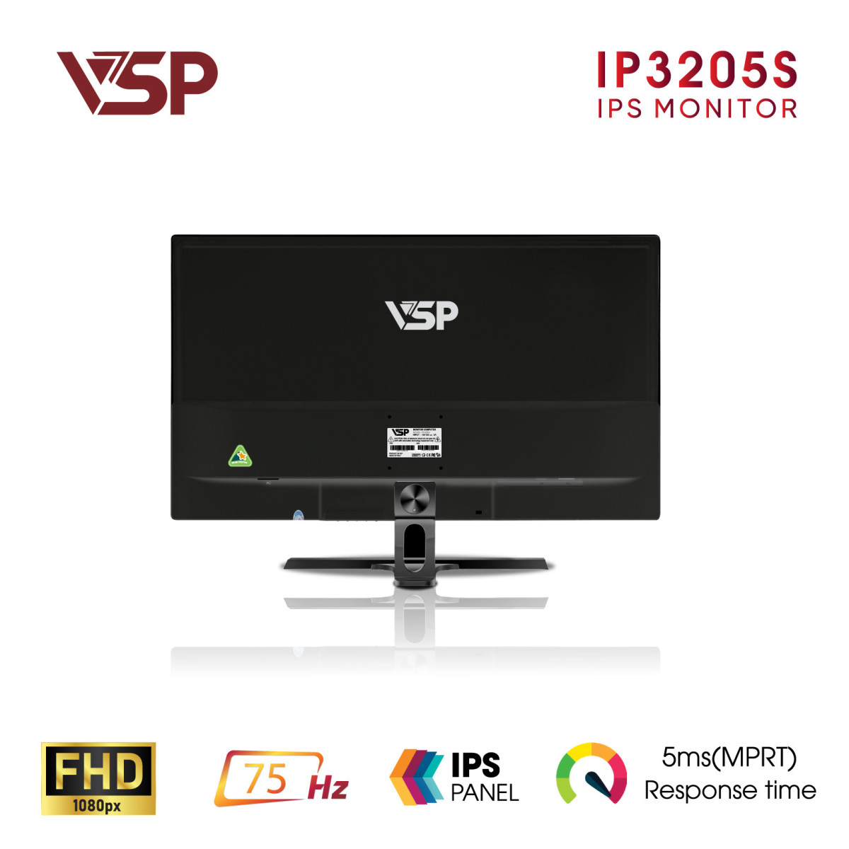 Màn hình VSP IP3205S 32 inch FHD (1920 x 1080)/ IPS/ 75Hz