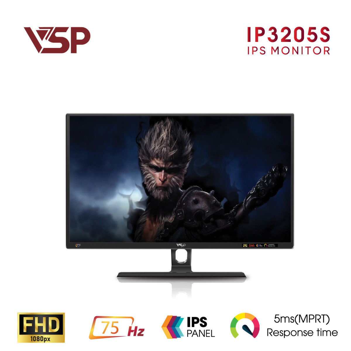 Màn hình VSP IP3205S 32 inch FHD (1920 x 1080)/ IPS/ 75Hz