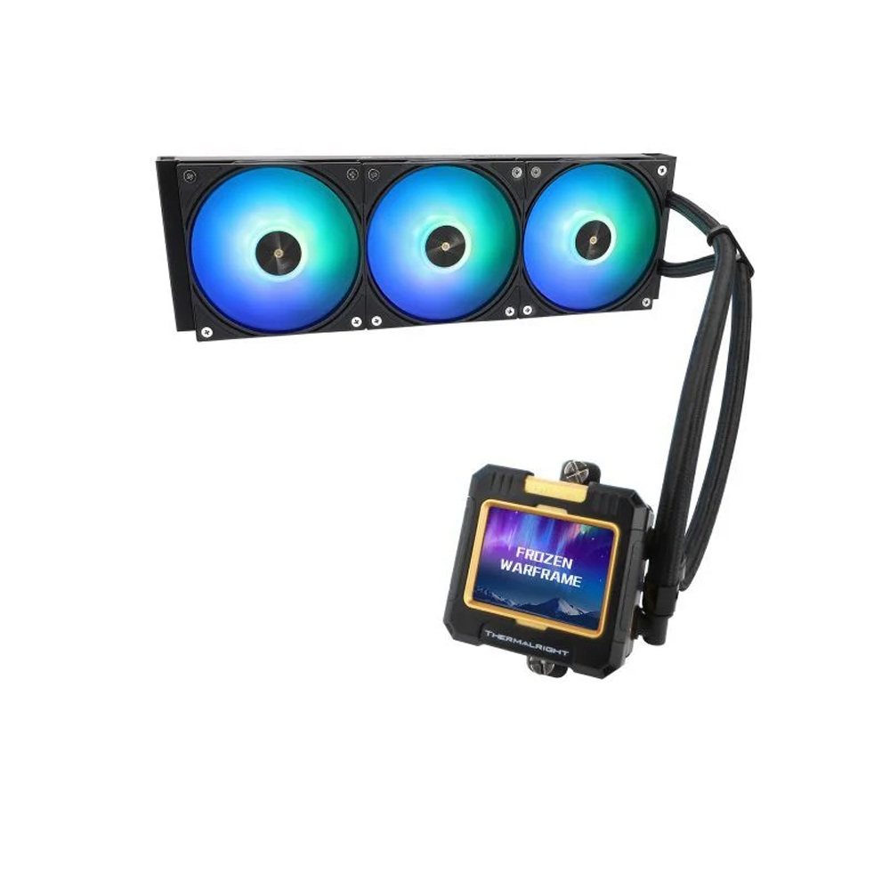 Bộ Tản Nhiệt Nước Thermalright Frozen Warframe 360 BLACK ARGB (LCD 2.4inch)