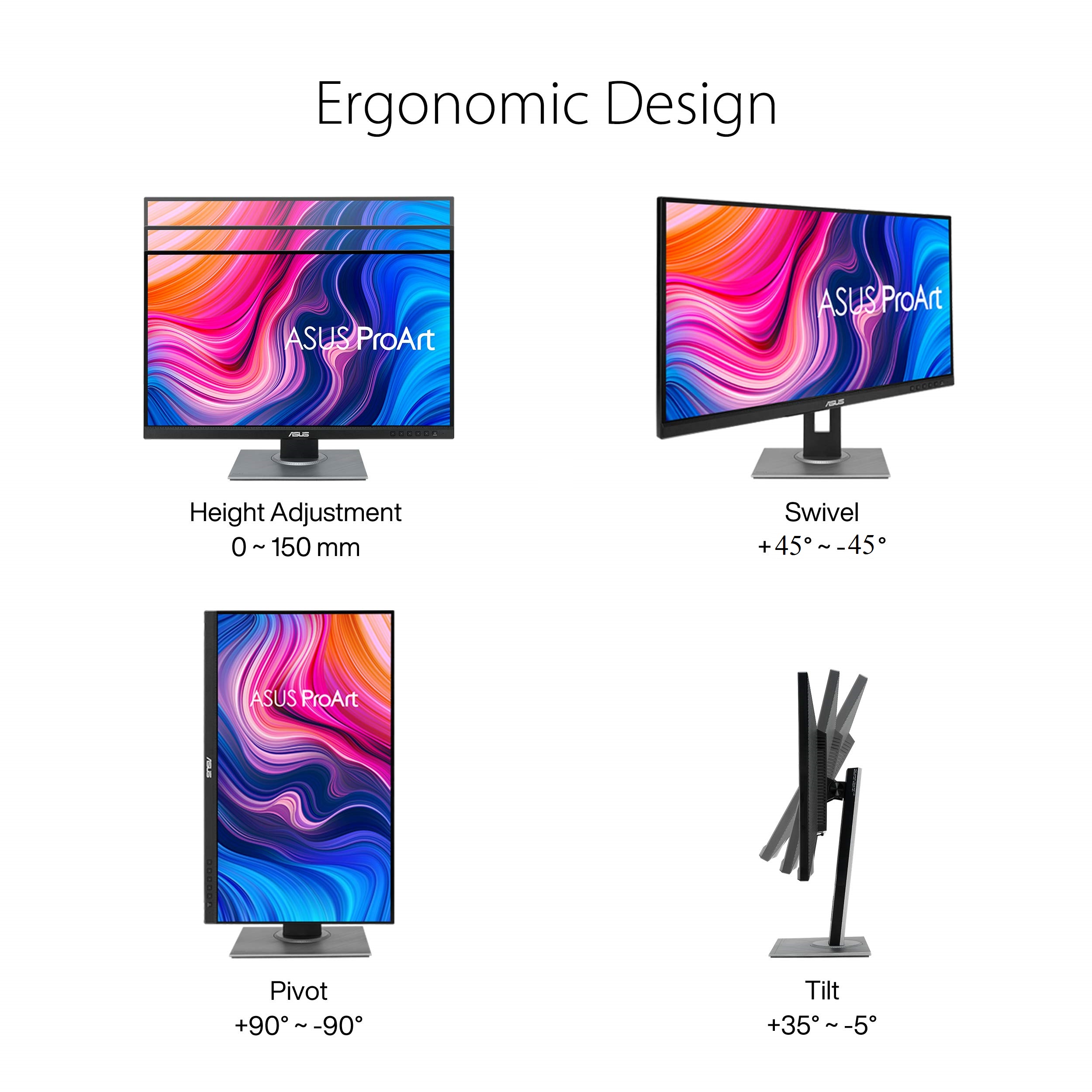 Màn hình ASUS ProArt PA278CV (27 inch-2K-IPS-USB TypeC) chuyên đồ họa