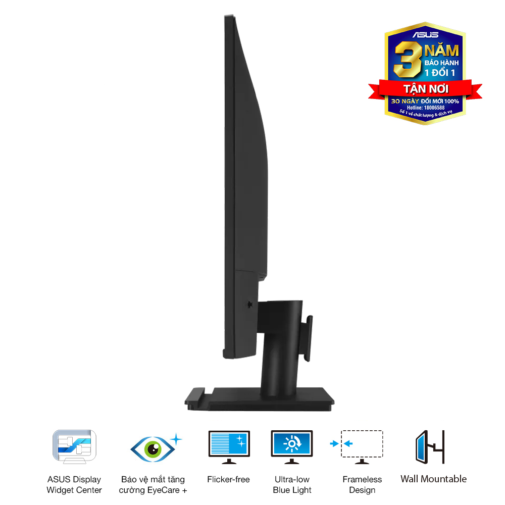 Màn Hình ASUS VA27AQ (27 inch - IPS - 2K - 75Hz - 1ms - Speaker)