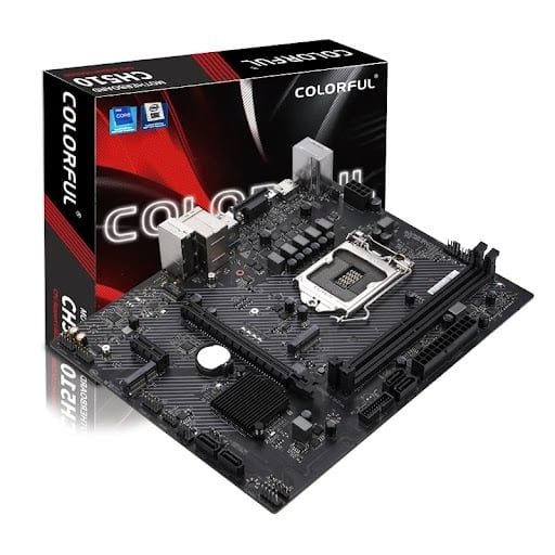 Bo mạch chủ Colorful CH510M-K M.2 V20 | Intel H510, Socket 1200, M-ATX, 2 khe DDR4