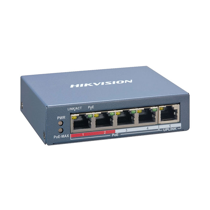Bộ chia mạng POE Hikvision S-3E1105P-EI/M 5 cổng