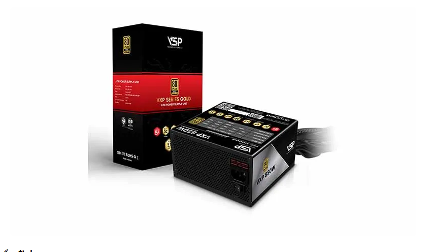 Nguồn VSP VXP850W-80 Plus Gold-Full modular (VXP850SGVN,ATX 3.0- PCIE 5.0)