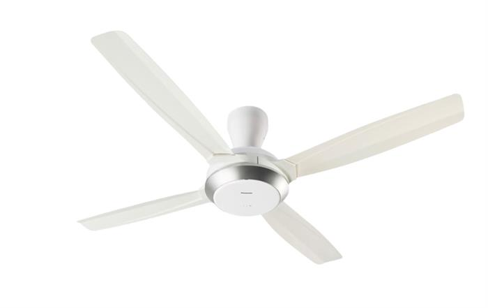 Quạt trần Panasonic F56XPG-W, Có điều khiển, 4 cánh, màu trắng