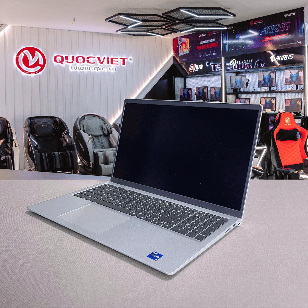 Máy tính xách tay Dell 15 DC15250 DC5I7952W1 (i7-1355U/16GB/512GB SSD/15.6 FHD/Win11/Off 2024/Silver