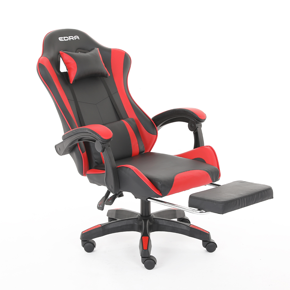 Ghế game EDRA DIGNITY - EGC234 (Red) ( Có kê chân)
