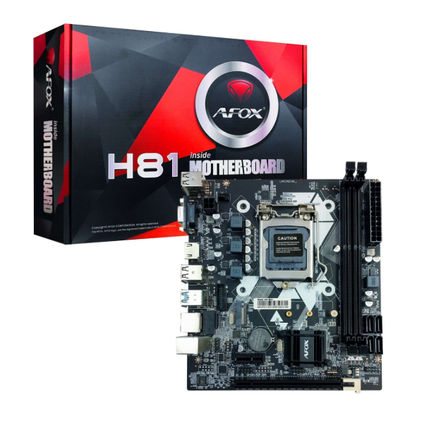 Bo mạch chủ Afox H81 DDR3 Socket 1150