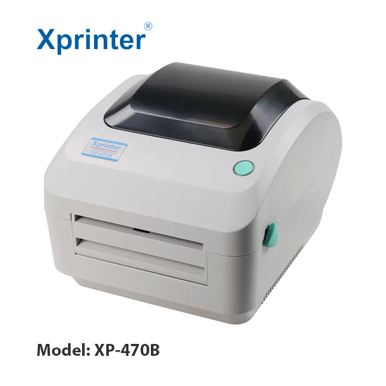 Máy in mã vạch Xprinter XP470B (USB +LAN)