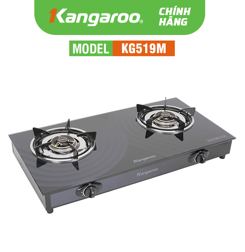 Bếp gas Dương Kính Kangaroo 2 lò KG519M