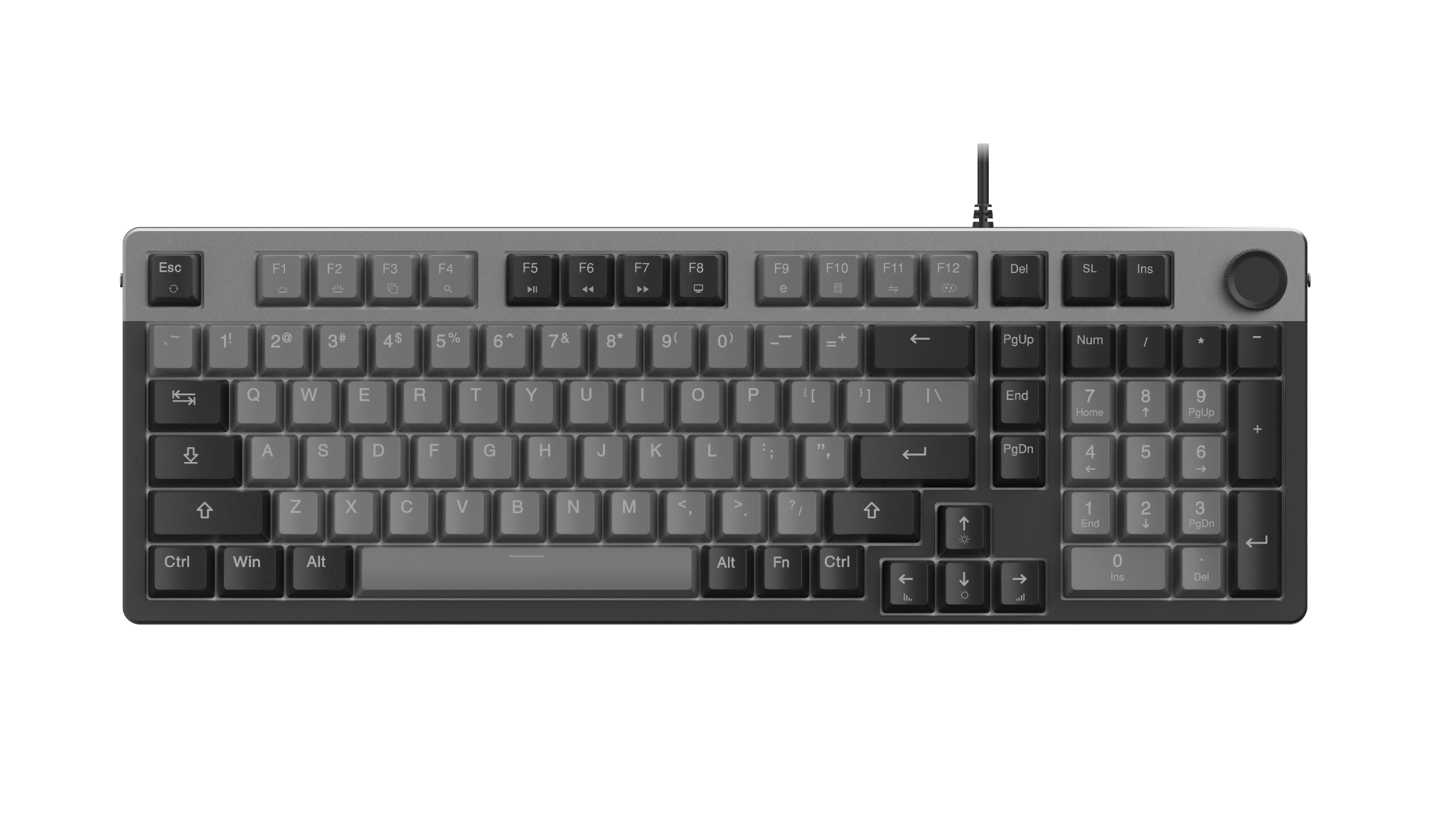 Bàn phím cơ DareU EK98L Grey Black DareU Dream switch