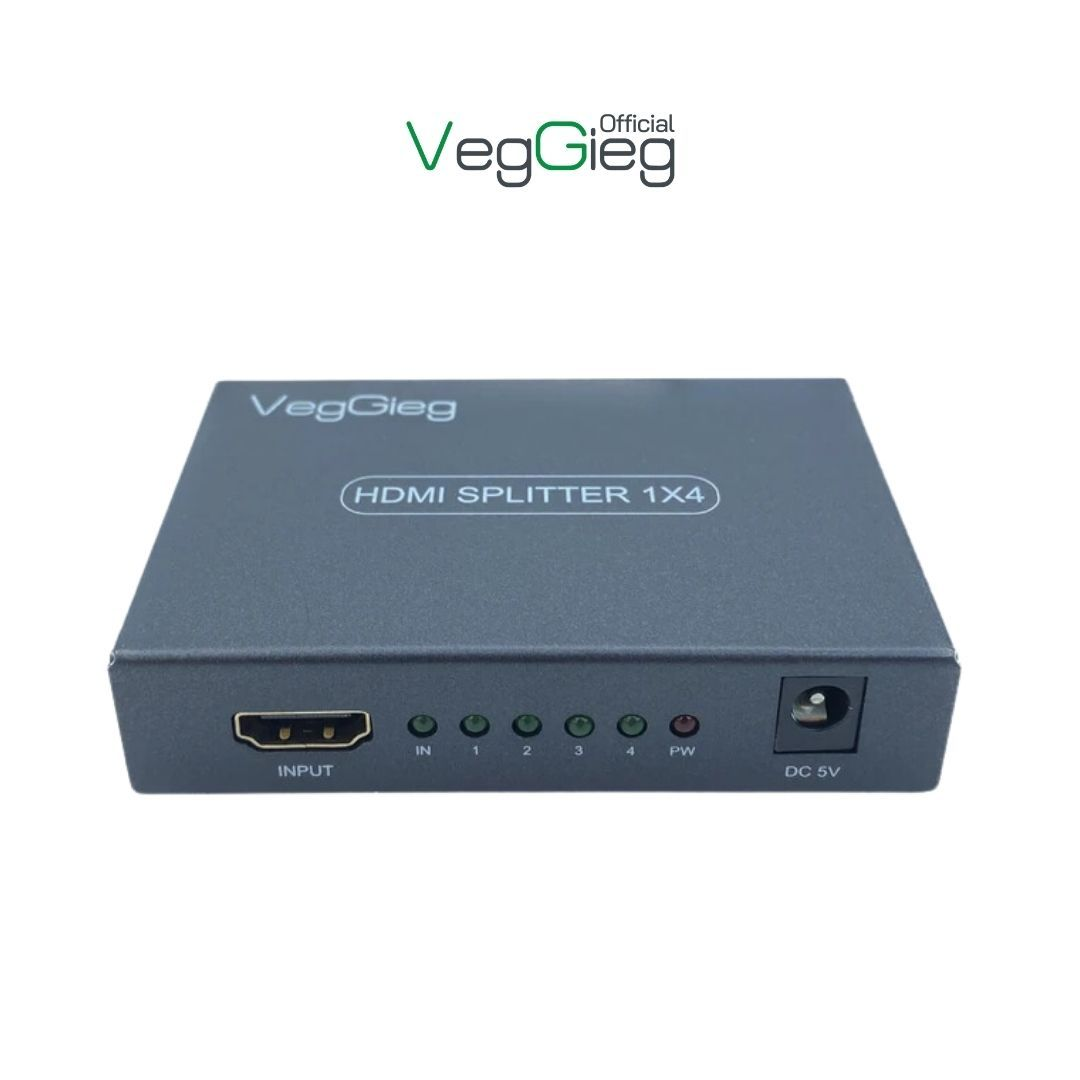 Bộ chia HDMI 1 ra 4 Veggieg V-HD07