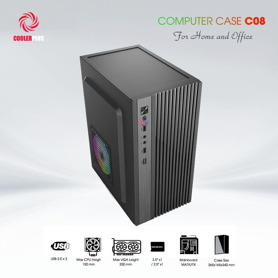 Vỏ thùng Coolerplus CPC - C08