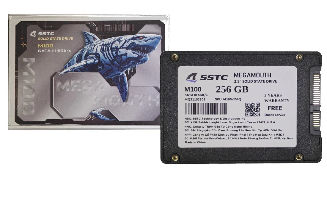Ổ cứng SSD SSTC 256GB 2.5inch Sata3 M100
