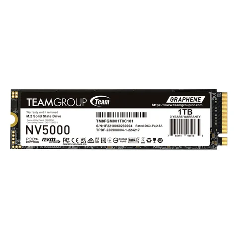 Ổ Cứng SSD TeamGroup 1TB NV5000 M.2 PCIe NVMe Gen 4x4