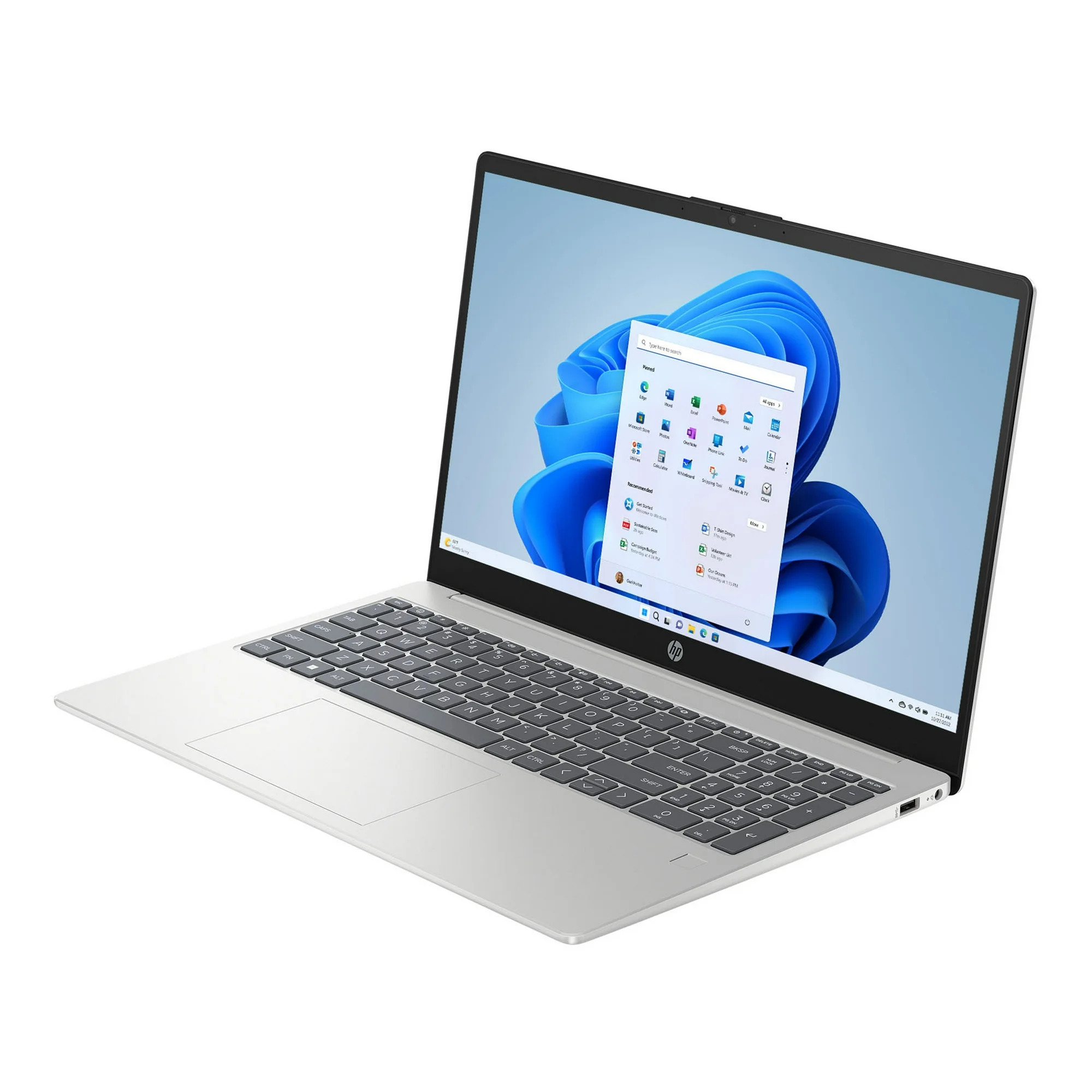 Máy tính xách tay HP 15-FD2050WM (Ultra 5-225U/512GB SSD/8GB/15.6FHD/Touch/W11/NATURAL SILVER) NK