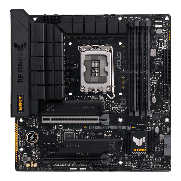 Bo mạch chủ ASUS B760M Plus TUF Gaming D4