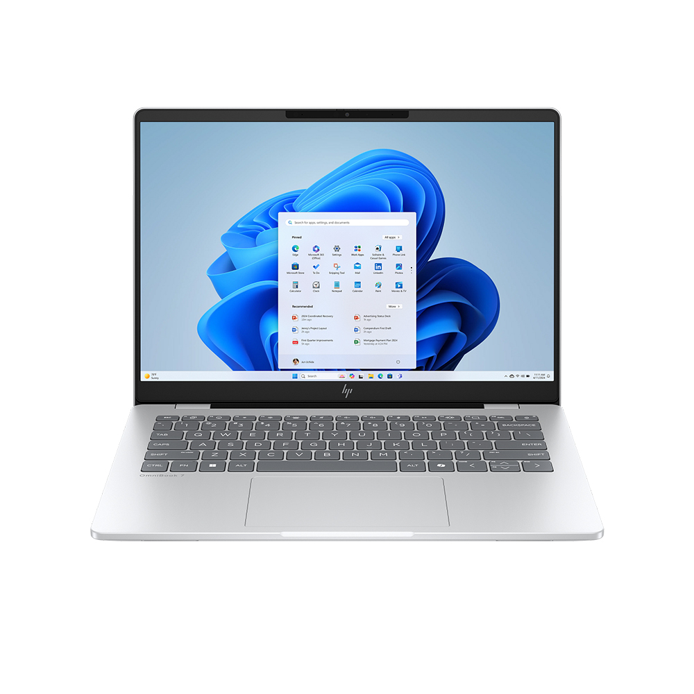 Máy tính xách tay HP OmniBook 7 AI 14-fr0033TU WTY_C1MN2PA Core ultra 5-225U/16GD5/512gb/14.0/WUXGA/