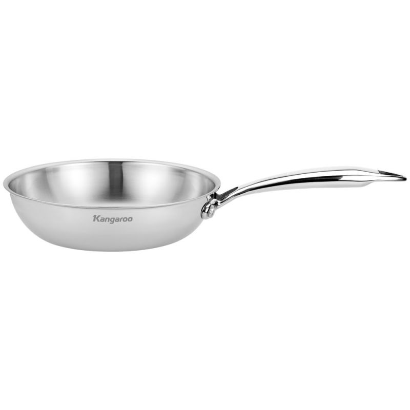 Chảo inox nguyên khối chống dính tự thân Kangaroo KGFP26D1NE