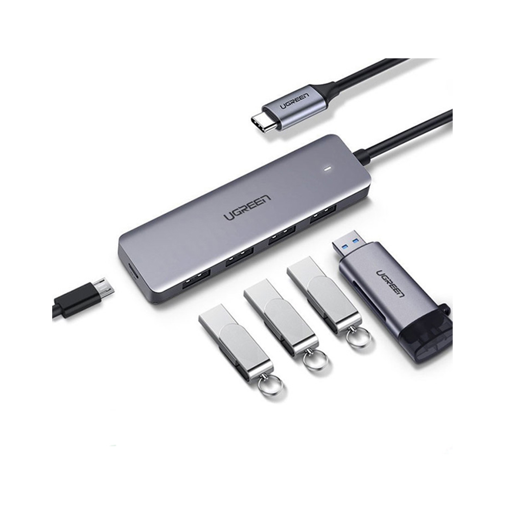 Bộ chia USB Type C 4 cổng USB 3.0 Ugreen 70336