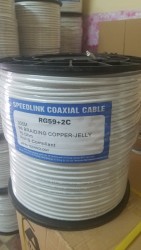Dây đồng trục liền nguồn Speed Link RG59+2C